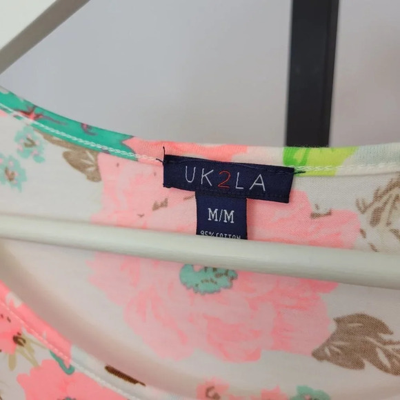 UK2LA  Womens Floral Dress Size Medium - Picture 4 of 4